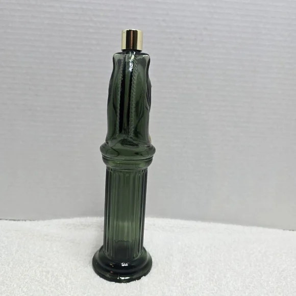 Men's Avon Green Pony Post Decanter After Shave Lotion One Size empty - Picture 3 of 6